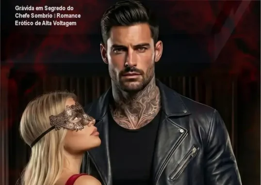 Capa do eBook Grávida em Segredo do Chefe Sombrio, romance erótico com atmosfera sombria