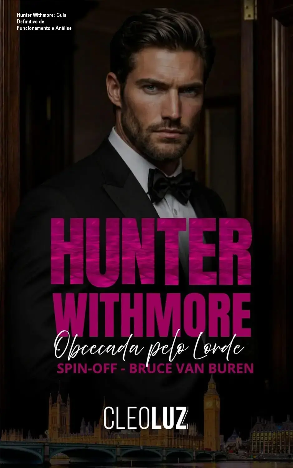 Capa do eBook Hunter Withmore - Obcecada pelo Lorde, mostrando a protagonista Tessa e o misterioso Lorde