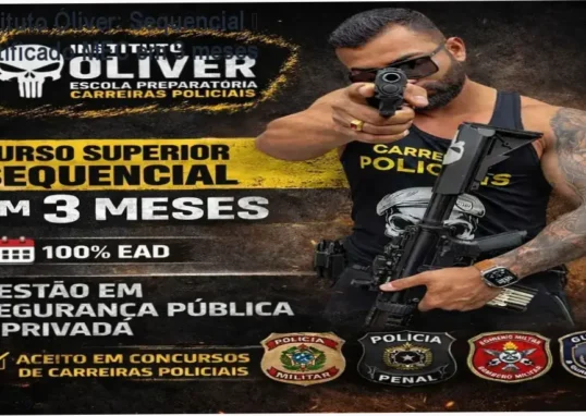 Instituto Óliver certificado MEC – carga horária de 3 meses