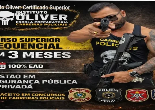 Instituto Óliver certificado superior reconhecido pelo MEC, 840 horas de estudo