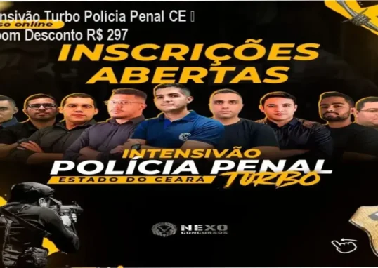 Intensivão Turbo Polícia Penal CE da Nexo Concursos – promoção com preço reduzido