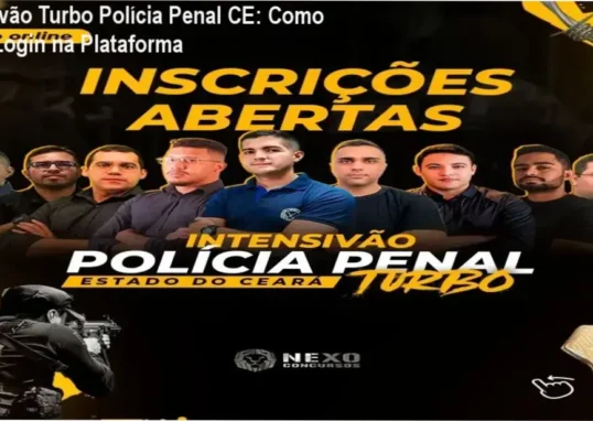 Intensivão Turbo Polícia Penal do Ceará da Nexo Concursos – login na área de membros
