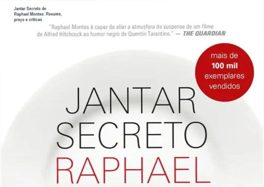 Jantar Secreto de Raphael Montes | cronograma da trama e carga horária de leitura