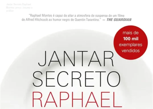 Jantar Secreto de Raphael Montes – cronograma de leitura e carga horária