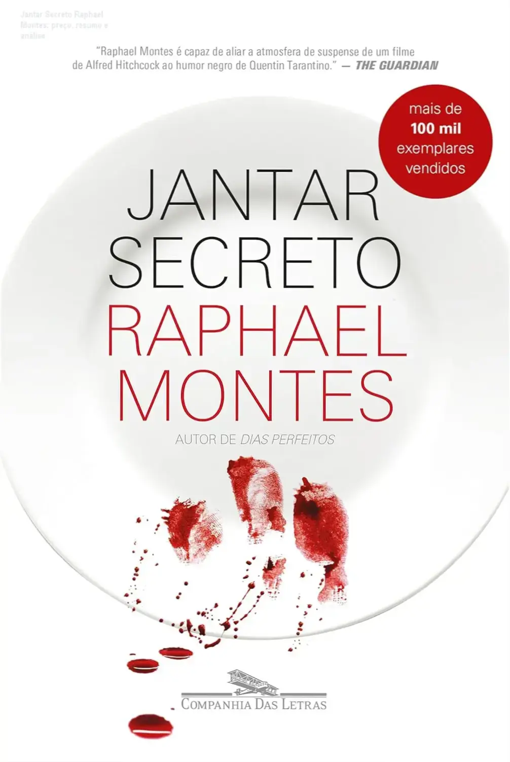 Jantar Secreto de Raphael Montes – cronograma de leitura e carga horária