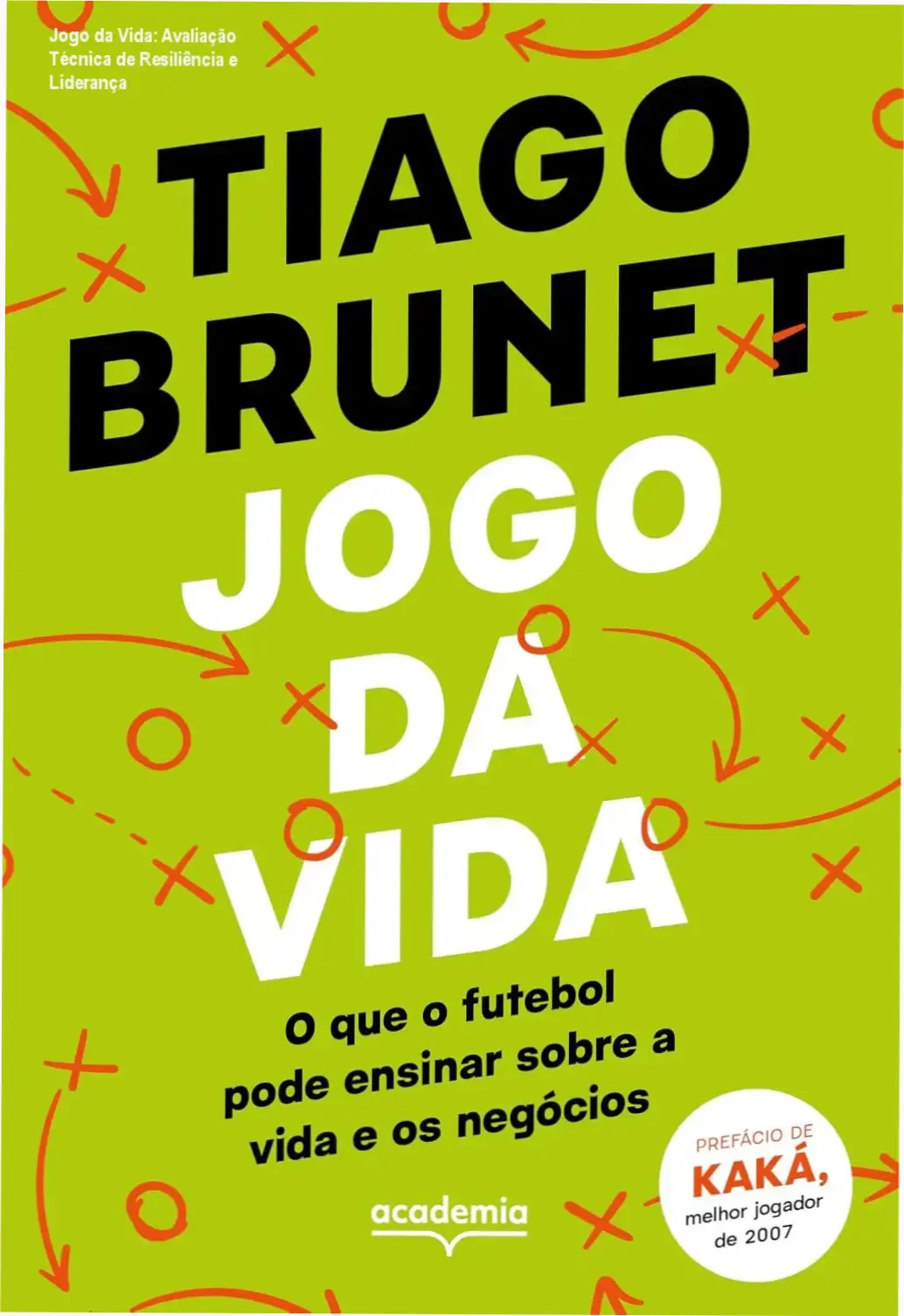 Capa do eBook Jogo da Vida mostrando metáfora do futebol aplicada à liderança e negócios