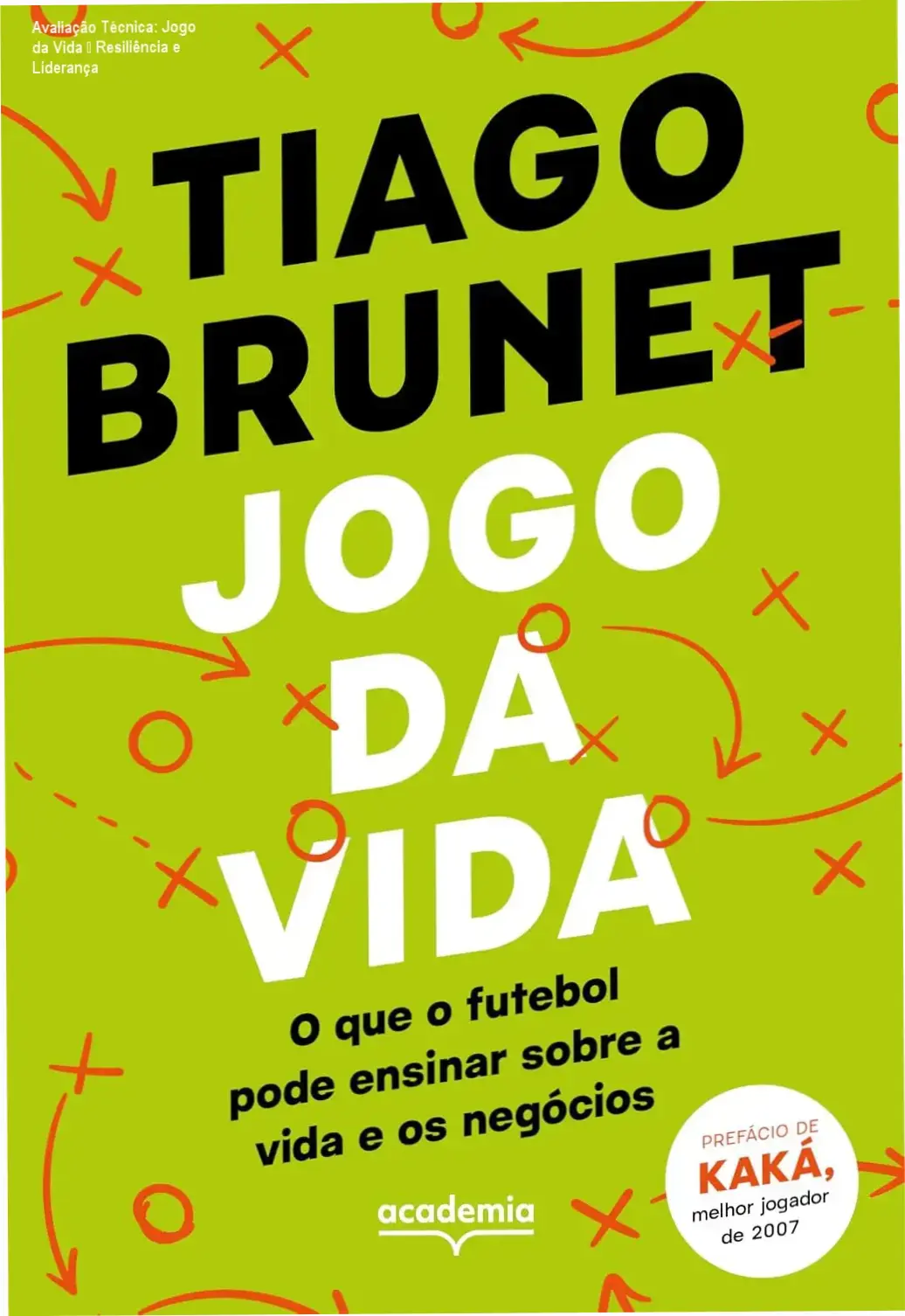 Capa do eBook Jogo da Vida mostrando futebol como metáfora de liderança e resiliência