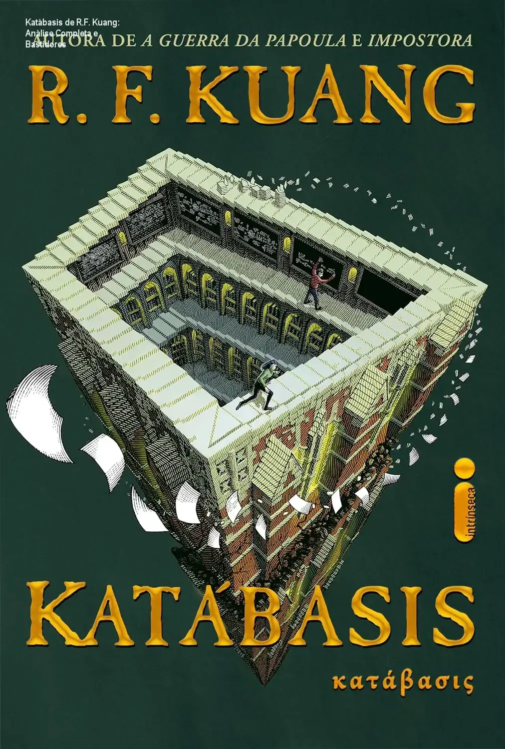 Katábasis de R.F. Kuang – bastidores da trama e visão interna