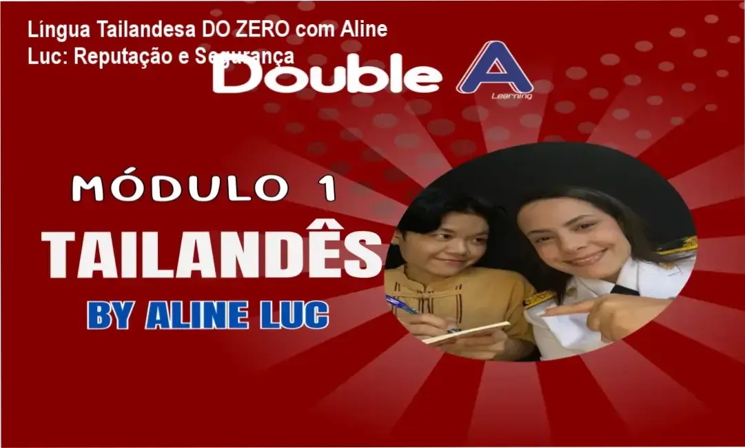 Língua Tailandesa DO ZERO com Aline Luc – reputação, segurança e confiabilidade