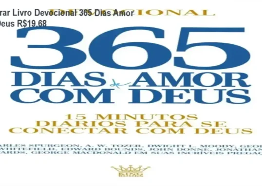 Livro Devocional 365 Dias de Amor com Deus – cupom desconto