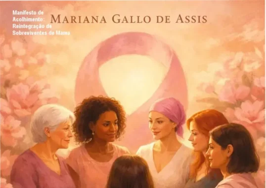 Capa do Manifesto de Acolhimento para sobreviventes de câncer de mama
