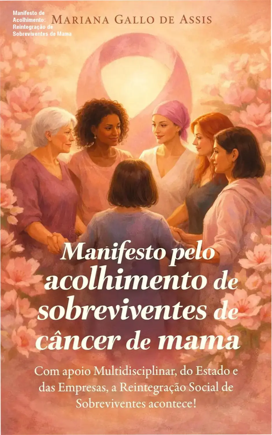 Capa do Manifesto de Acolhimento para sobreviventes de câncer de mama