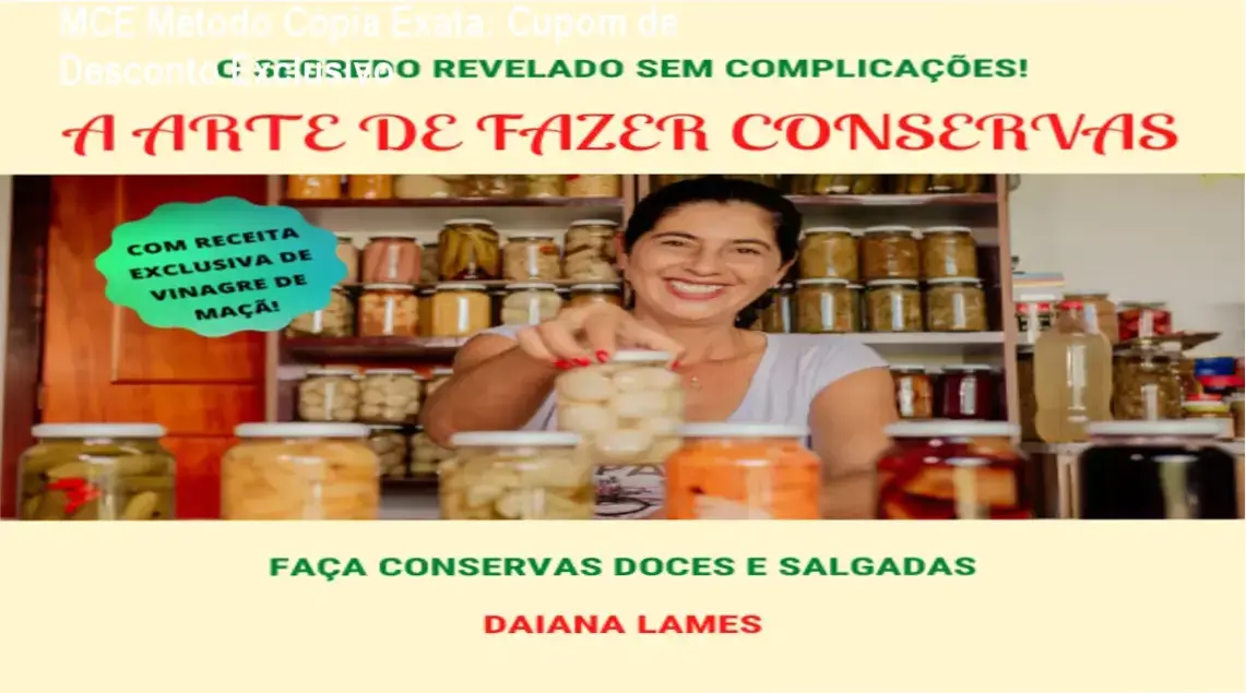 MCE Método Cópia Exata de Daiane Cavallcante com oferta de cupom de desconto