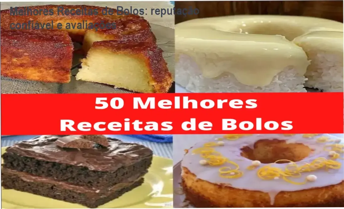 Melhores Receitas de Bolos – reputação, segurança e confiabilidade do livro digital