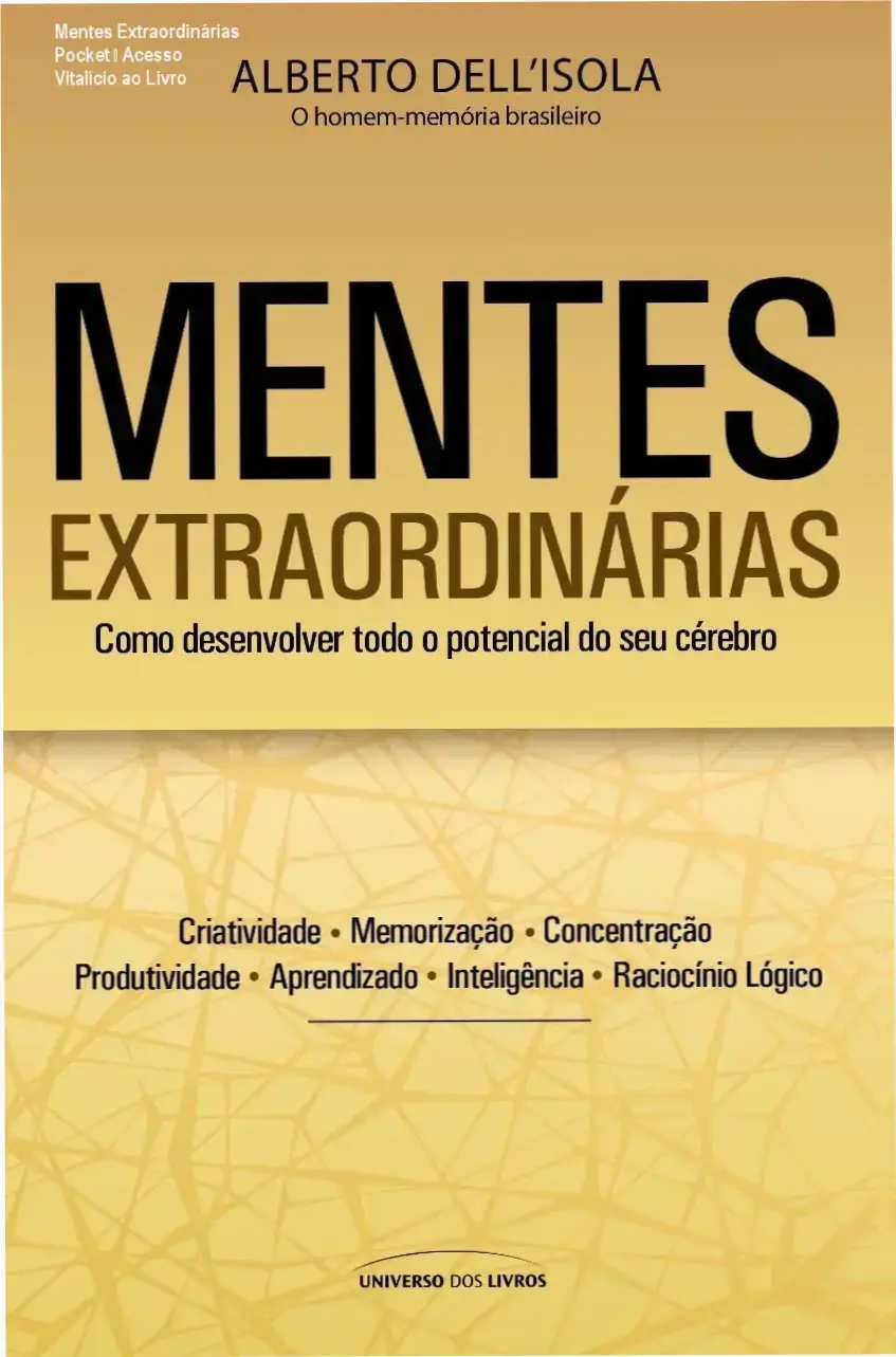 Mentes Extraordinárias Pocket – acesso vitalício por Alberto Dell’Isola