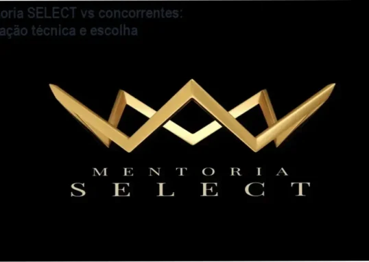 Comparativo visual da Mentoria SELECT com outras mentorias de lançamentos para afiliados
