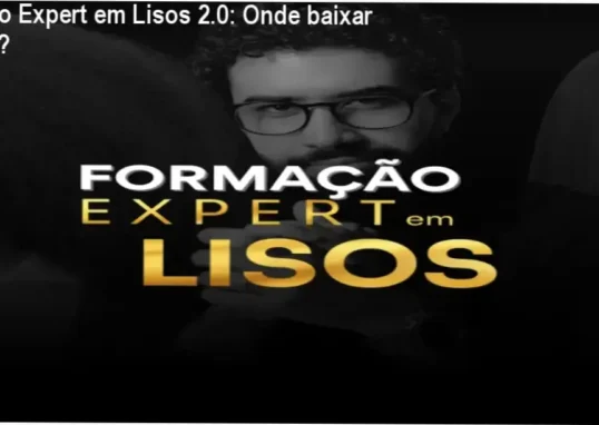 Tela exibindo o curso Método Expert em Lisos 2.0 com link oficial de acesso