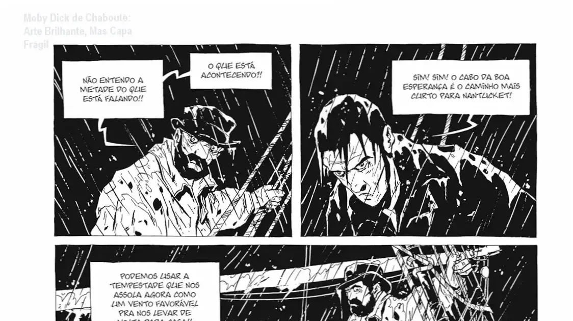 Moby Dick - Volume Único por Christophe Chabouté | cronograma de leitura e dedicação