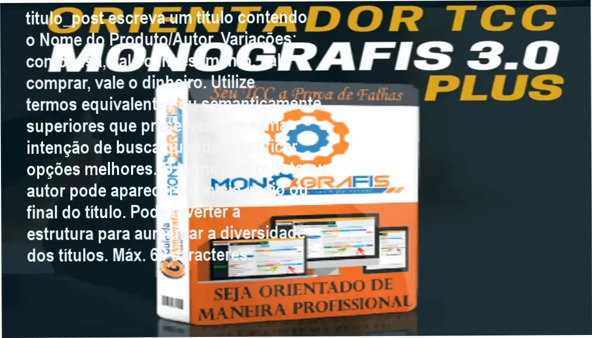 Monografis de Douglas Tybel – IA que estrutura TCC, método em blocos e exporta ABNT