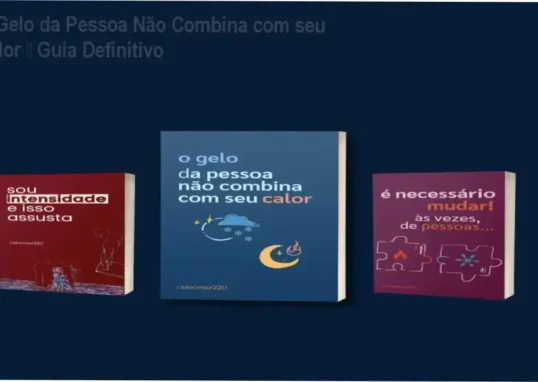 Capa do ebook 'O Gelo da Pessoa Não Combina com seu Calor' de Caio César