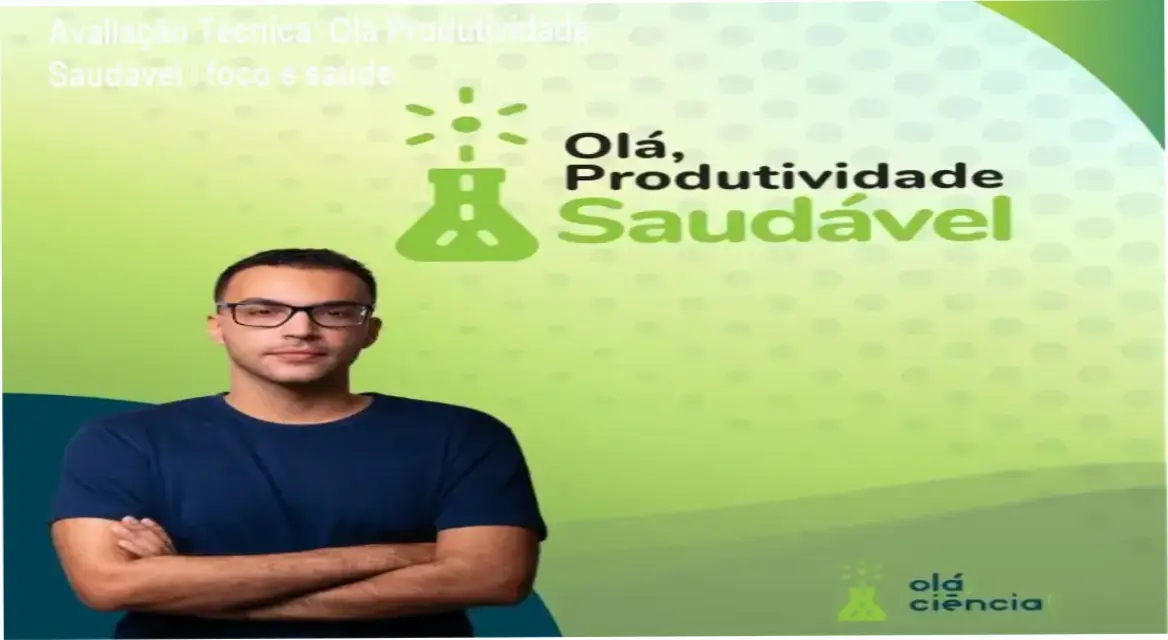 Imagem ilustrando a avaliação do curso Olá Produtividade Saudável com foco em produtividade saudável