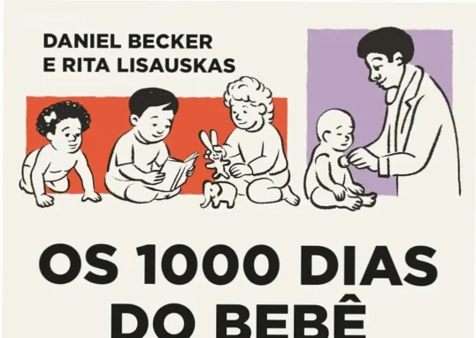 Capa do livro Os 1000 dias do bebê mostrando onde baixar oficialmente