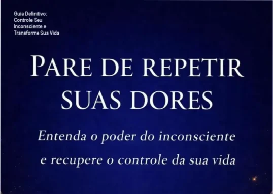 Ilustração mostrando a mente liberada do ciclo de dor após aplicar técnicas inconscientes