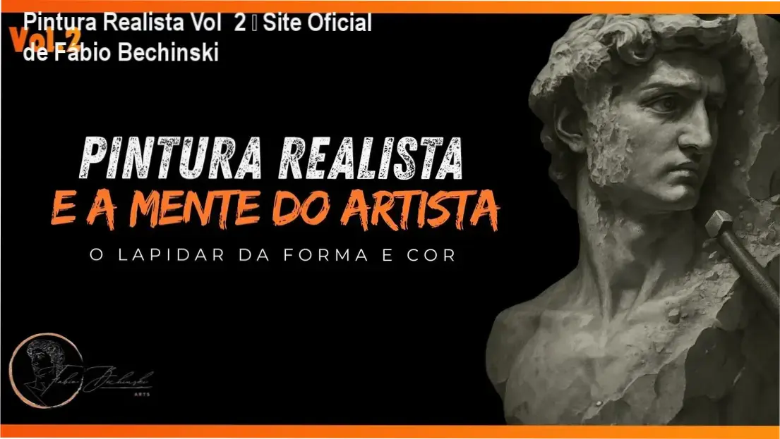 Pintura Realista Vol 2 de Fábio Bechinski – página oficial para compra segura