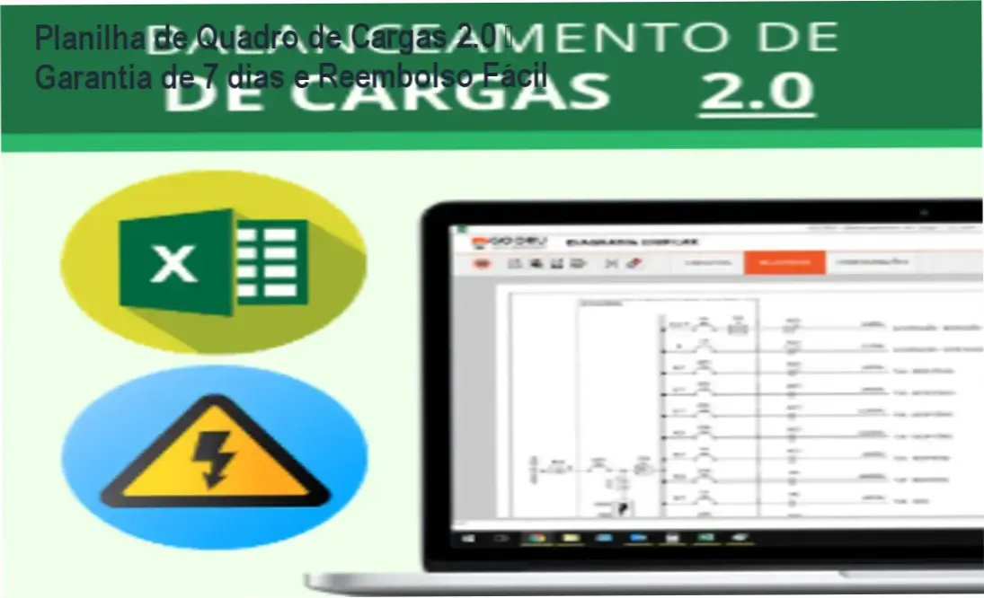 Planilha de Quadro de Cargas 2.0 da Gooru Soluções Digitais – compra segura e acesso oficial