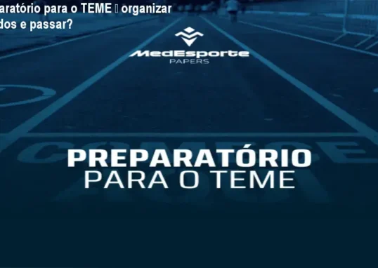 Preparatório para o TEME de Guilherme Alfonso – cronograma de estudos intensivo