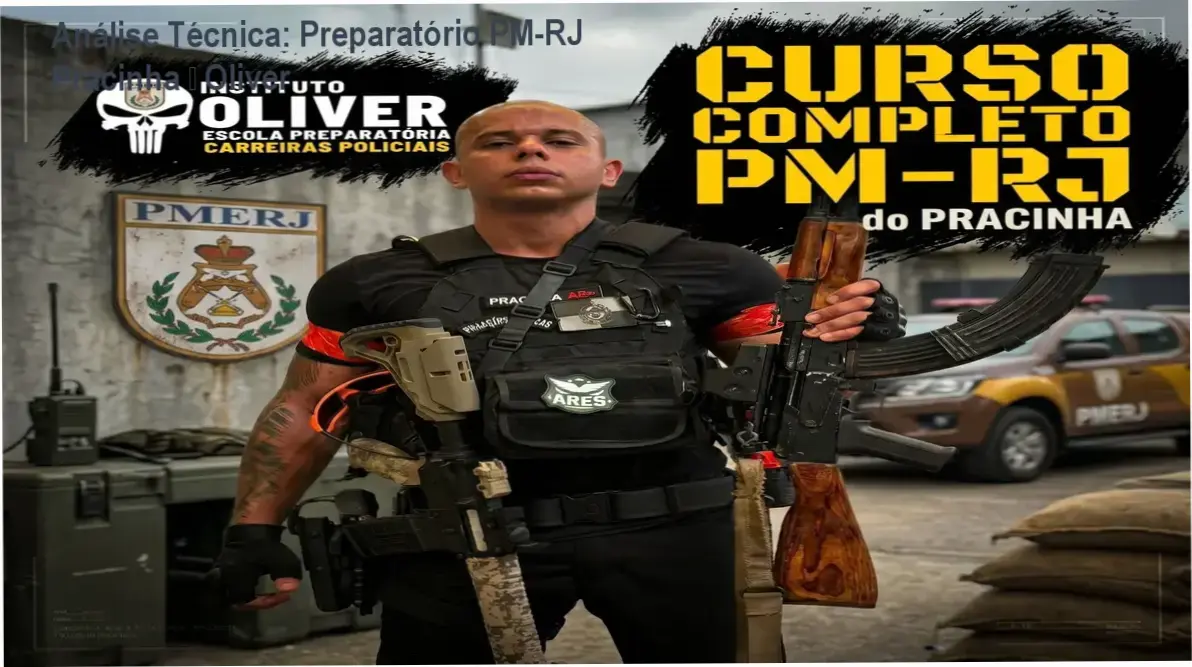 Instituto Óliver – bastidores e visão interna do Preparatório PM‑RJ Pracinha