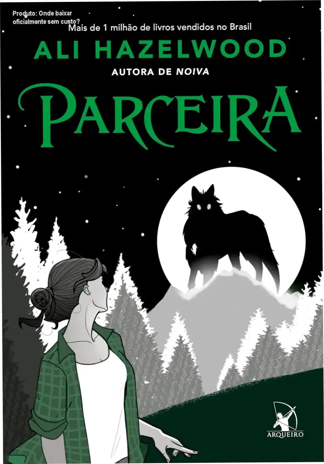 Capa do livro Produto destacando a opção de download oficial e seguro