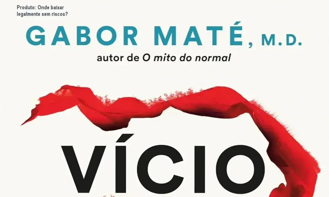 Capa do livro Vício: O Reino dos Fantasmas Famintos mostrada ao lado de um ícone de download seguro