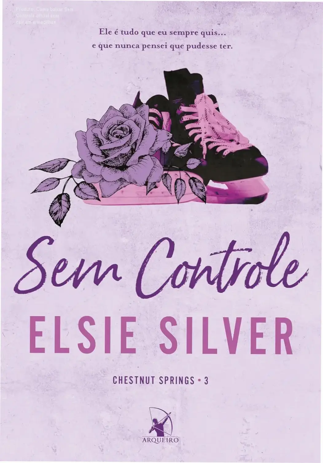 Capa do livro Sem Controle de Elsie Silver destacando a opção de download oficial