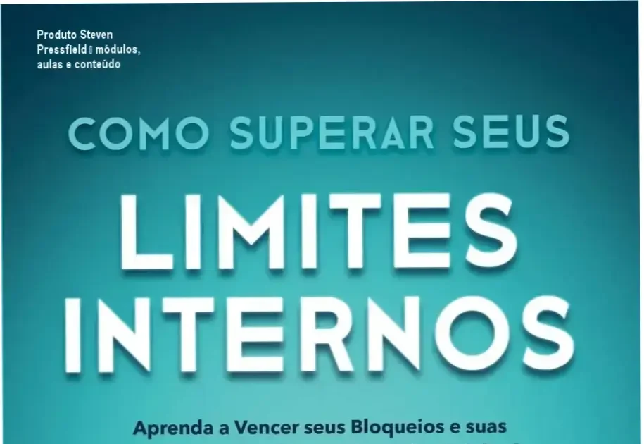 Produto Steven Pressfield módulos, aulas e conteúdo programático