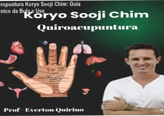Ilustração da técnica de Quiropuntura Koryo Sooji Chim mostrando pontos terapêuticos nas mãos
