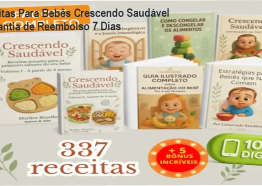 Receitas Para Bebês Crescendo Saudável de Marlice Botelho – política de reembolso e garantia