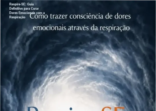 Capa do eBook Respire-SE mostrando técnicas de respiração para curar dores emocionais