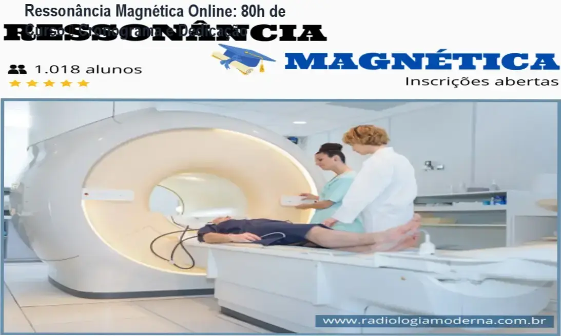 Ressonância Magnética Online – Prof. Tito Todescatto | cronograma e carga horária