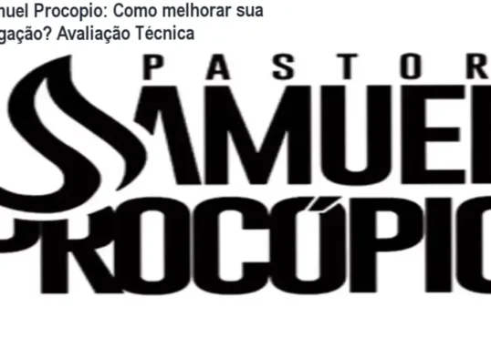 Samuel Procopio apresentando o curso Orador Fora do Comum para pregadores