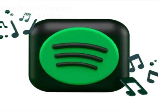Captura da tela mostrando pacote de seguidores Spotify da Agência Followgram com bônus