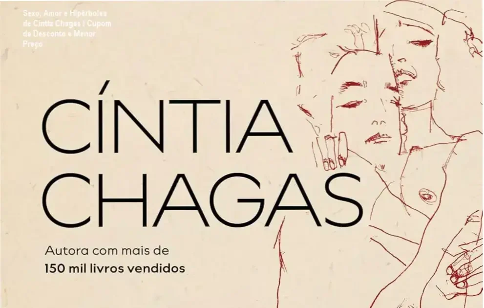Sexo, Amor e Hipérboles de Cíntia Chagas – promoção com cupom de desconto