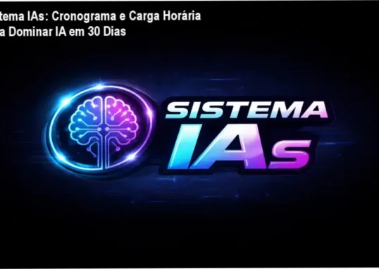 Sistema IAs cronograma de estudos e carga horária