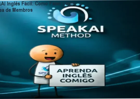 SpeakAI Inglês Fácil login área de membros