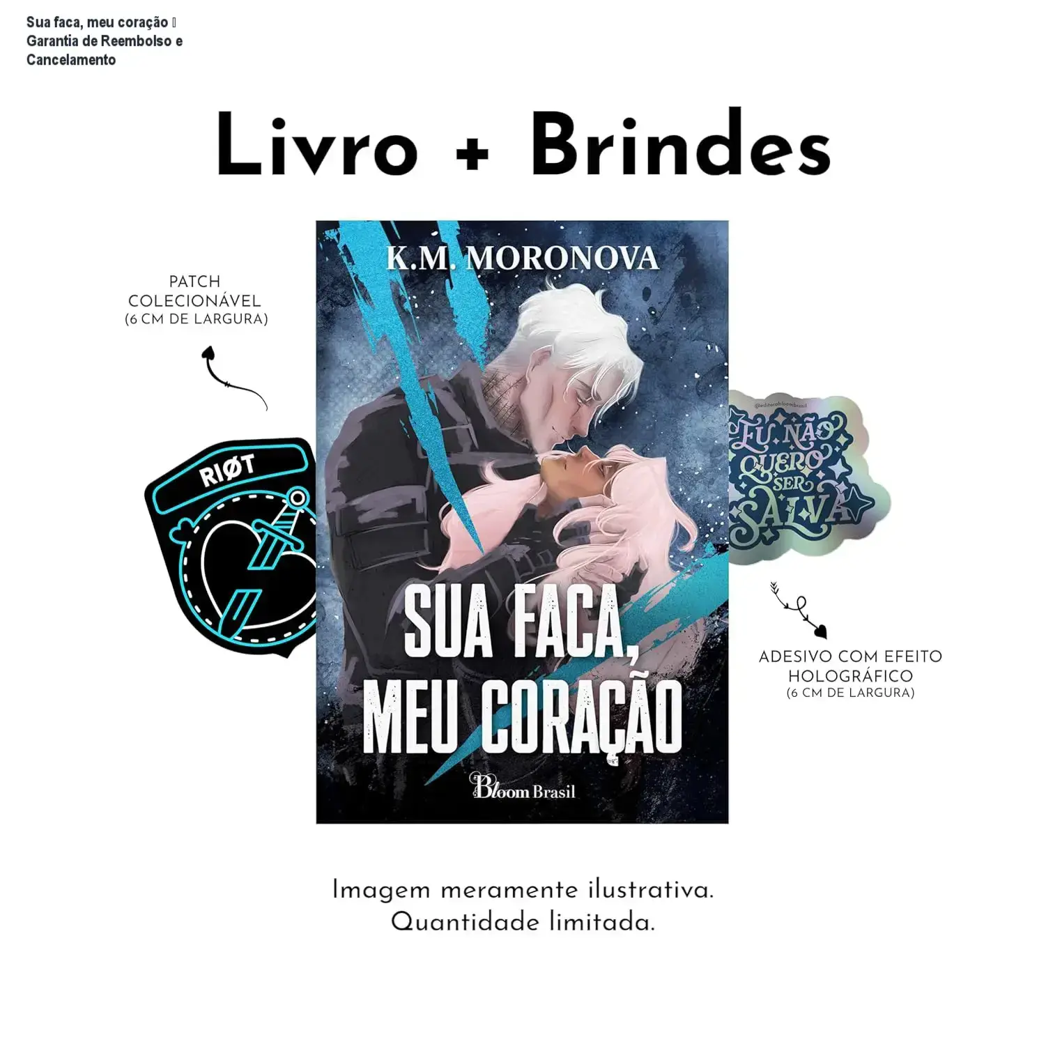 Sua faca, meu coração de K. M. Moronova – compra segura e acesso oficial