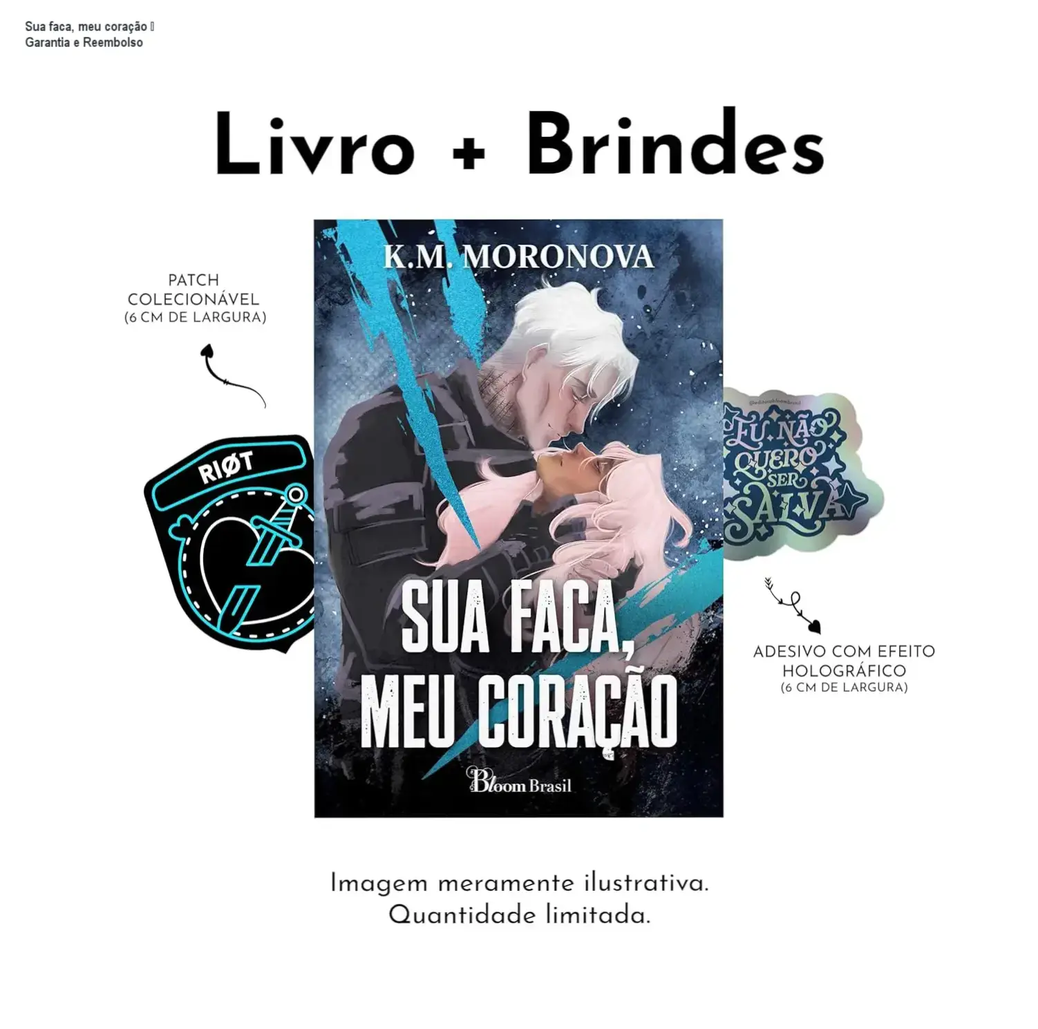 Sua faca, meu coração de K. M. Moronova – compra segura e acesso oficial