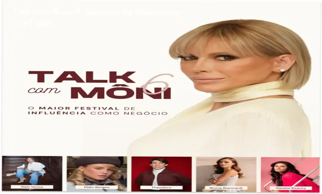 Talk com Moni 6 – garantia de reembolso de 7 dias