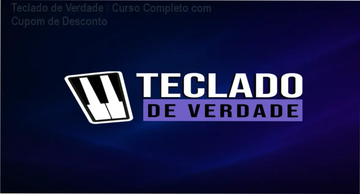 Teclado de Verdade – Ricardo Augusto oferta de cupom de desconto
