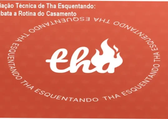 Imagem ilustrando o casal realizando um desafio prático do curso Tha Esquentando para reacender a chama no relacionamento