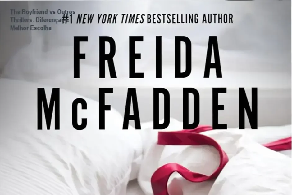 Capa do eBook The Boyfriend comparada a outros thrillers psicológicos